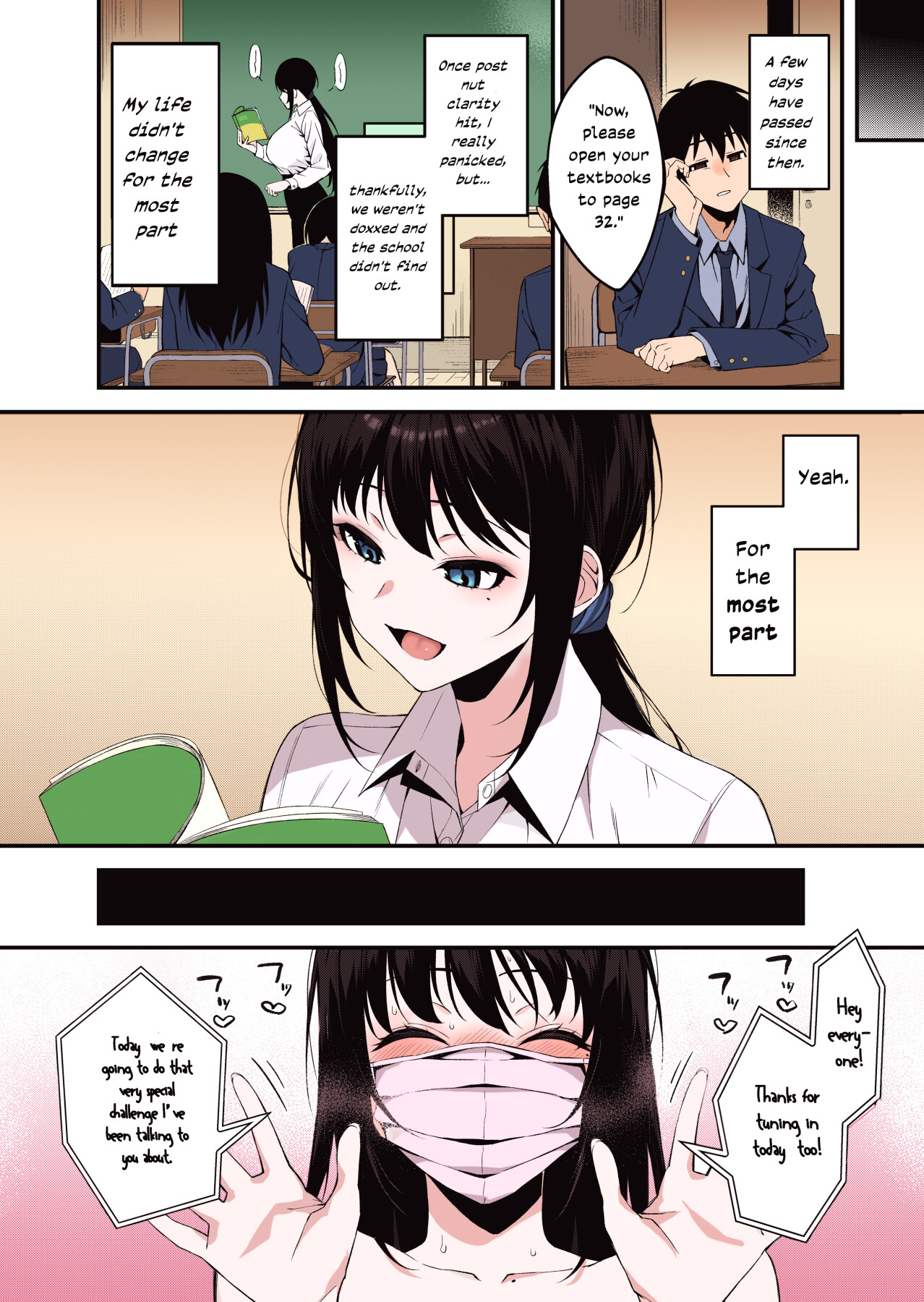 Hentai Manga Comic-My Teacher is the Girl Behind the Slutty Lewd Streamer (Color)-Read-29